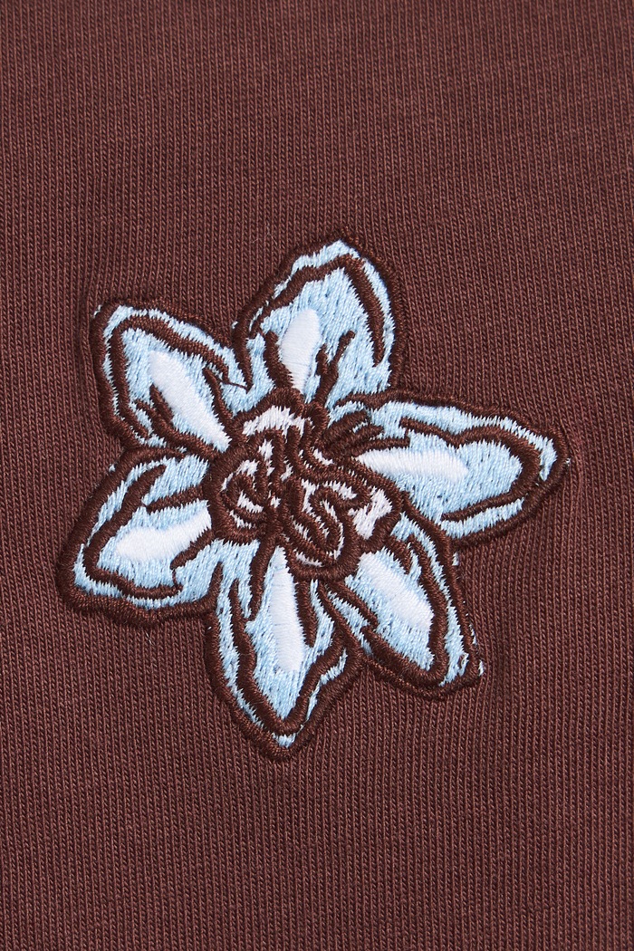 T-shirt damski bawełniany Medicine brązowy RW26-TSD852
