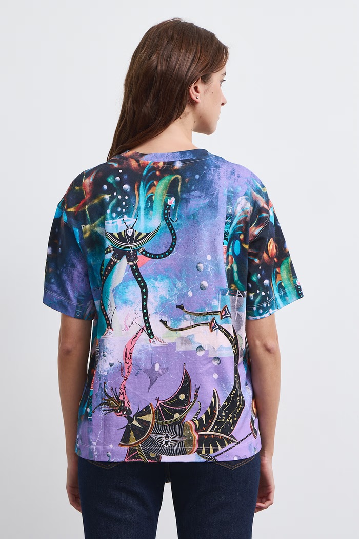 T-shirt damski bawełniany Medicine RW26-TSD855 multicolor