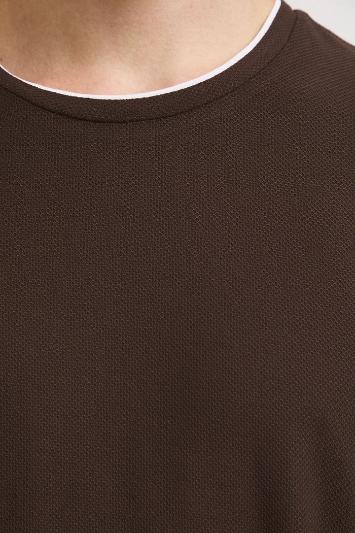 Medicine T-shirt męski bawełniany RW26-TSM031 brązowy
