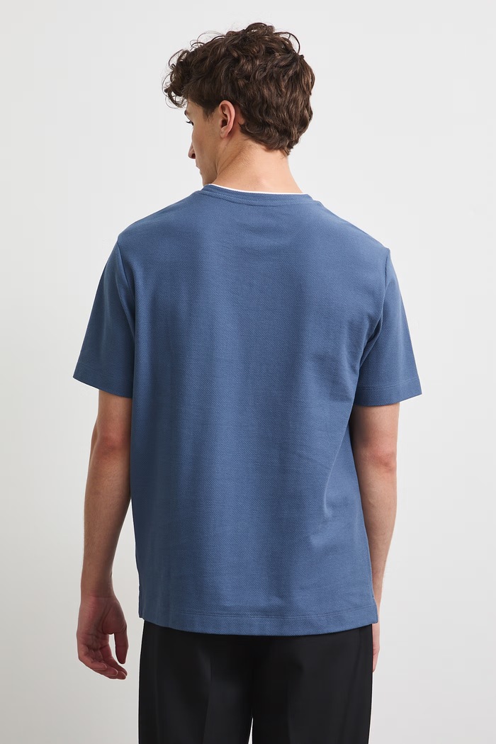 Odzież Medicine T-shirt męski bawełniany RW26-TSM031 niebieski