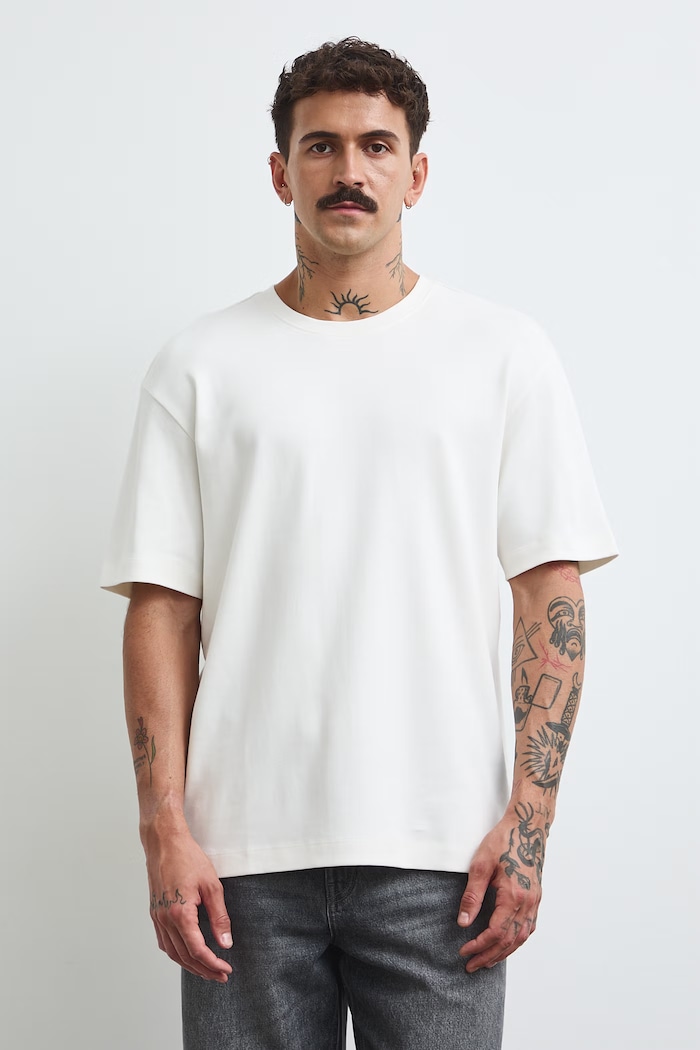 Medicine T-shirt męski bawełniany RW26-TSM044 beżowy RW26