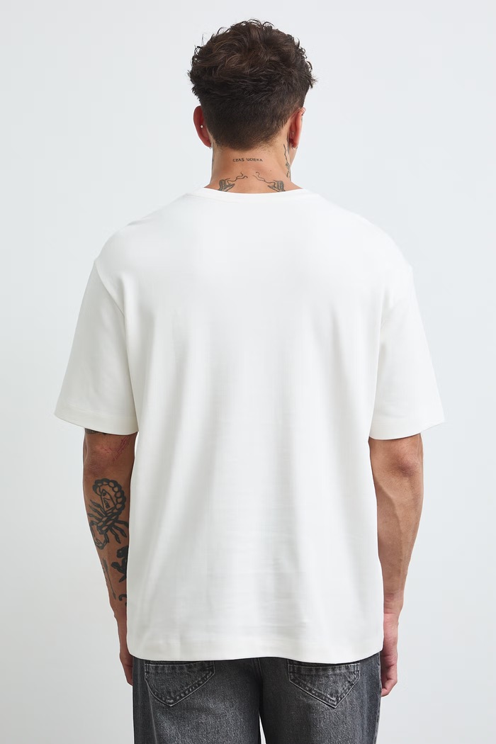 Odzież Medicine T-shirt męski bawełniany RW26-TSM044 beżowy