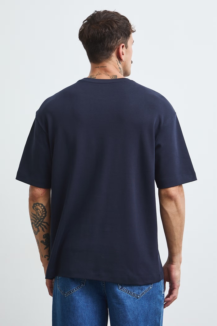 Odzież Medicine T-shirt męski bawełniany RW26-TSM044 granatowy
