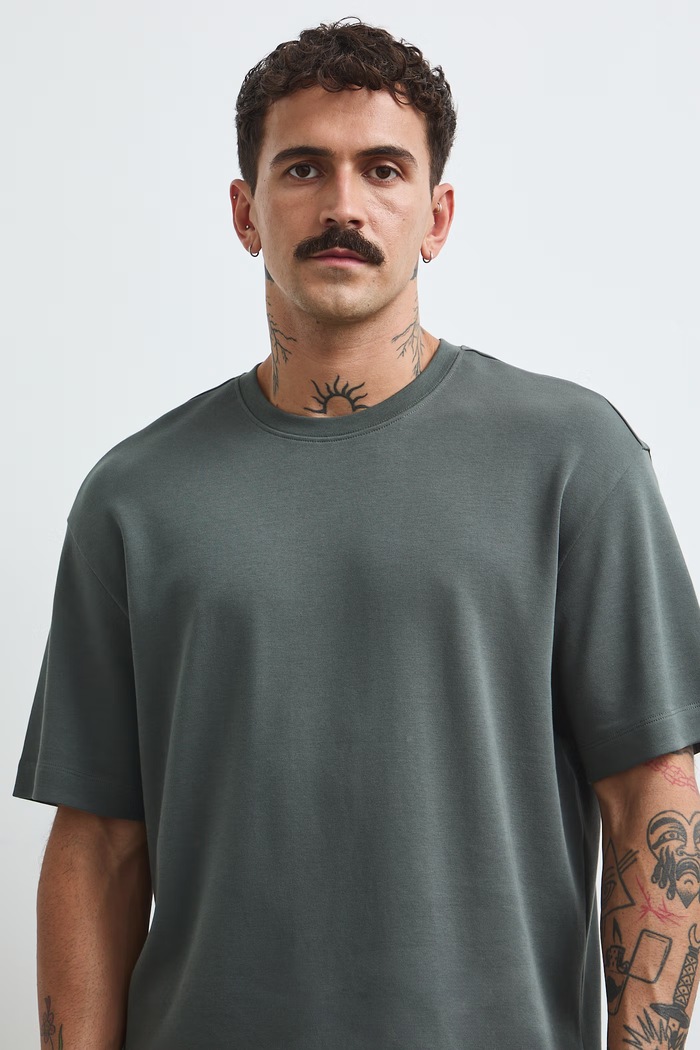 T-shirt męski bawełniany Medicine RW26-TSM044 zielony
