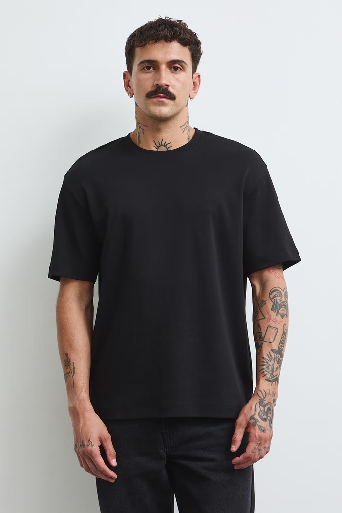 Odzież Medicine T-shirt męski bawełniany RW26-TSM044 czarny