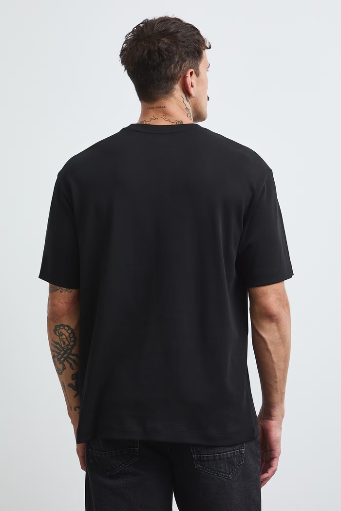 T-shirt męski bawełniany Medicine RW26-TSM044 czarny