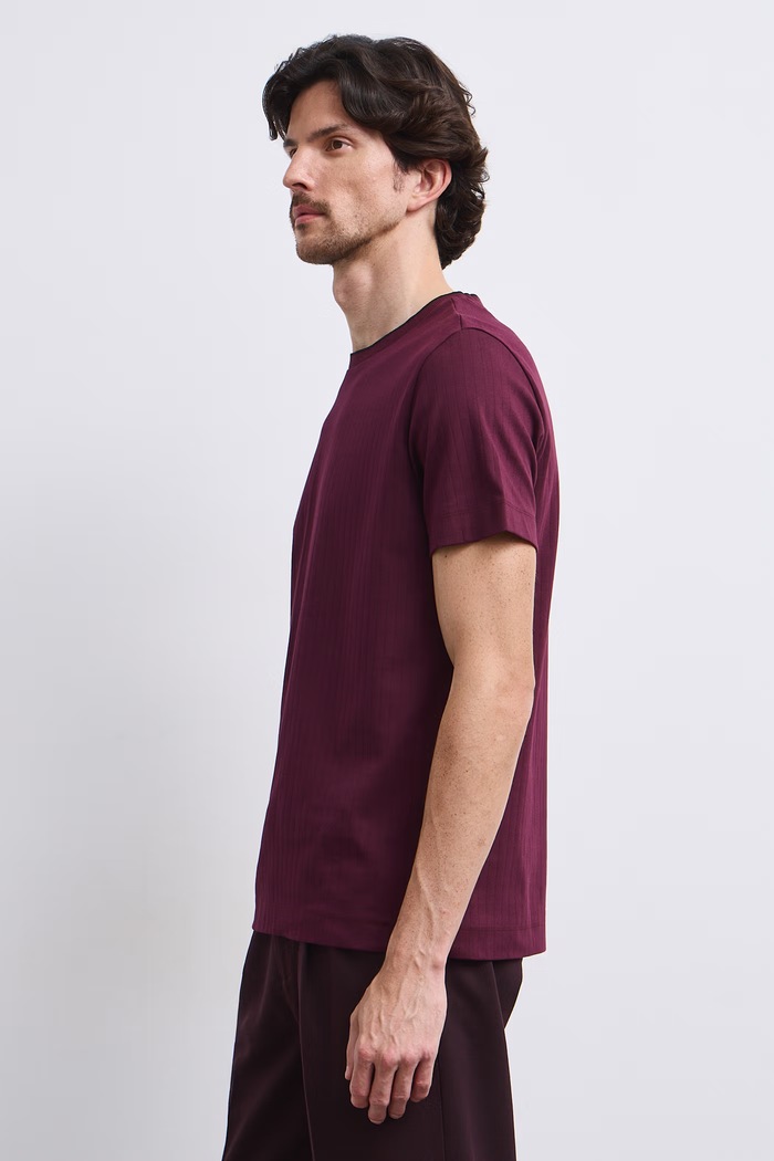 T-shirt męski bawełniany Medicine RW26-TSM053 bordowy