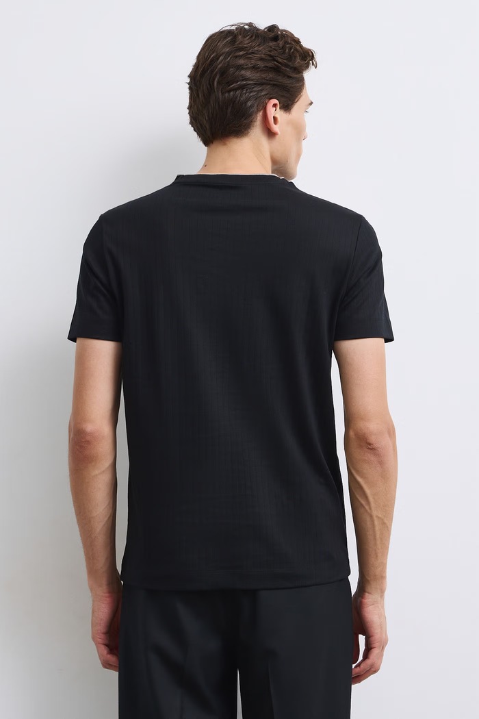 Odzież Medicine T-shirt męski bawełniany RW26-TSM053 czarny