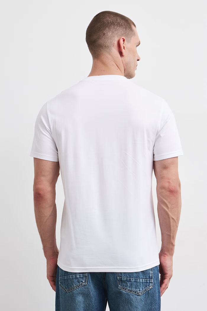 Odzież Medicine T-shirt męski bawełniany RW26-TSM082 biały