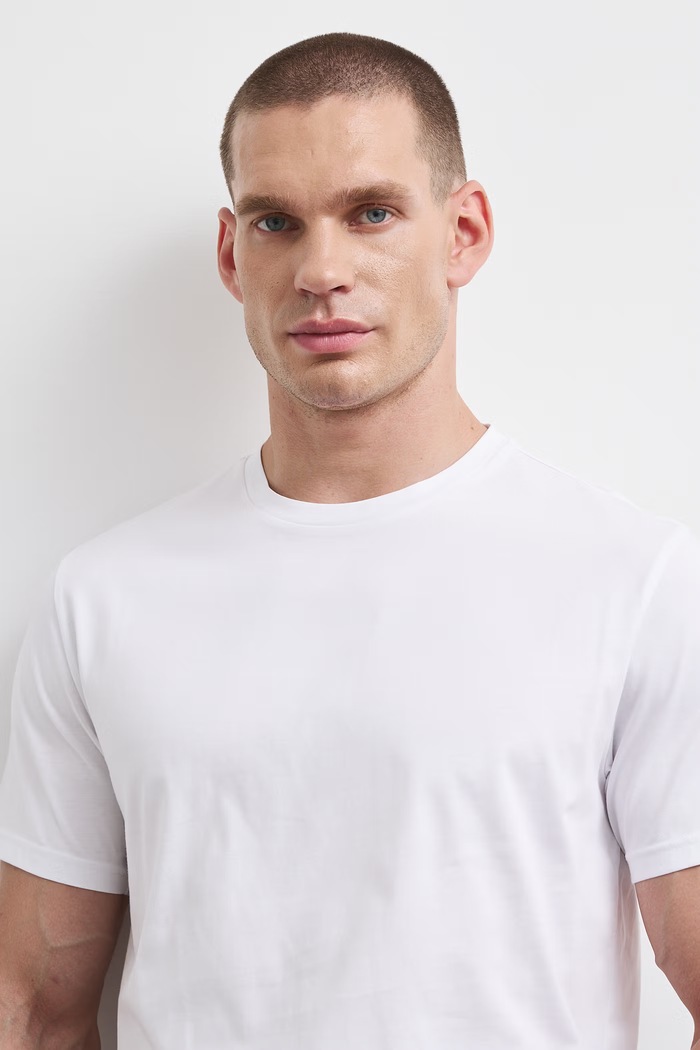 T-shirt męski bawełniany Medicine RW26-TSM082 biały