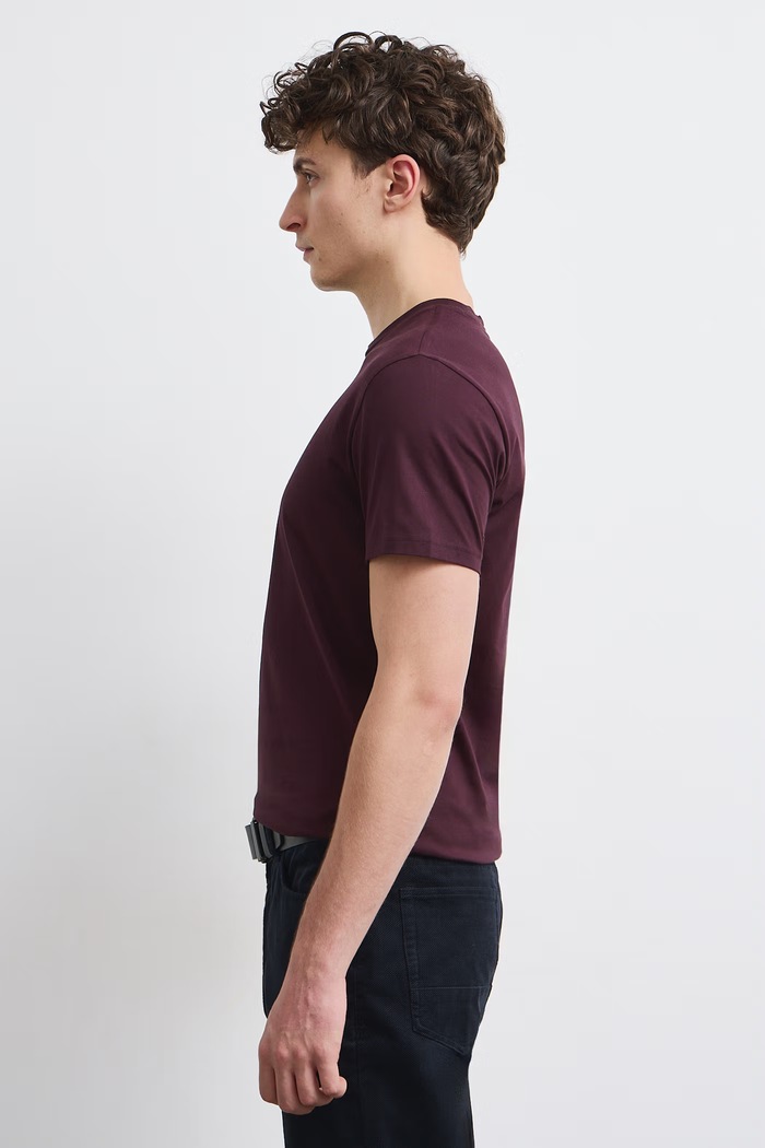Medicine T-shirt męski bawełniany RW26-TSM082 bordowy RW26