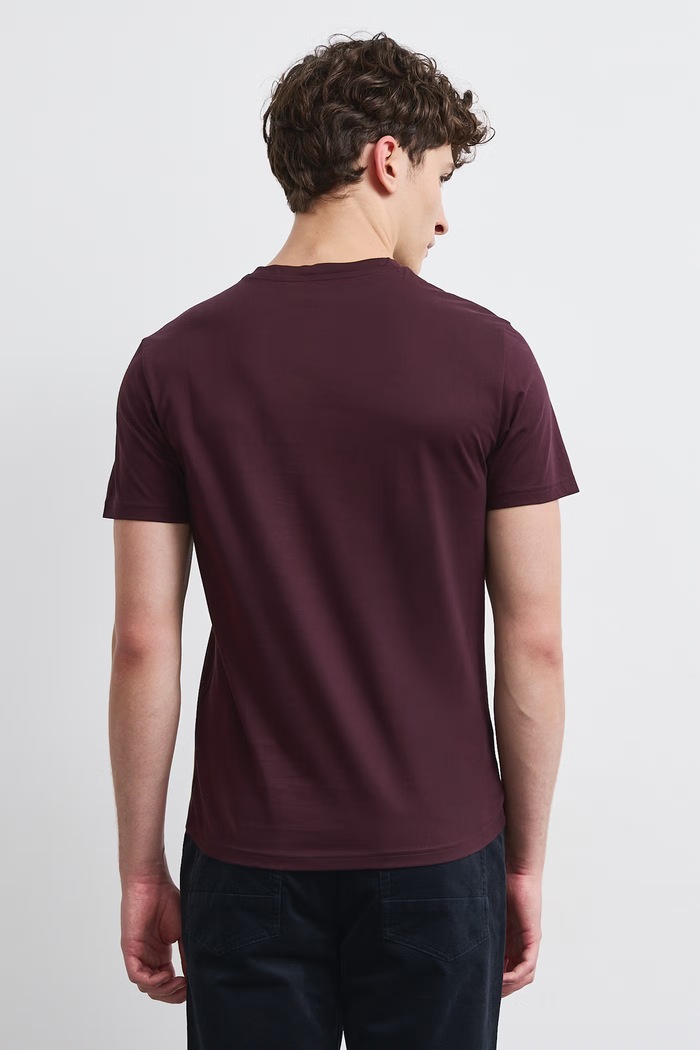 Odzież Medicine T-shirt męski bawełniany RW26-TSM082 bordowy