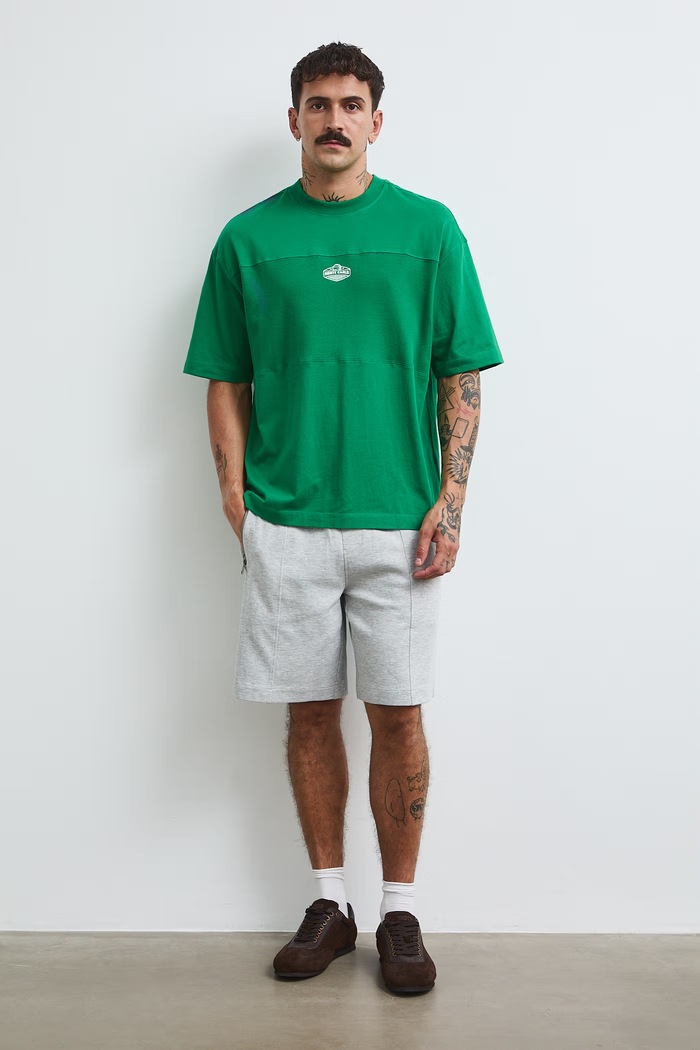 Medicine T-shirt męski bawełniany zielony RW26-TSM113