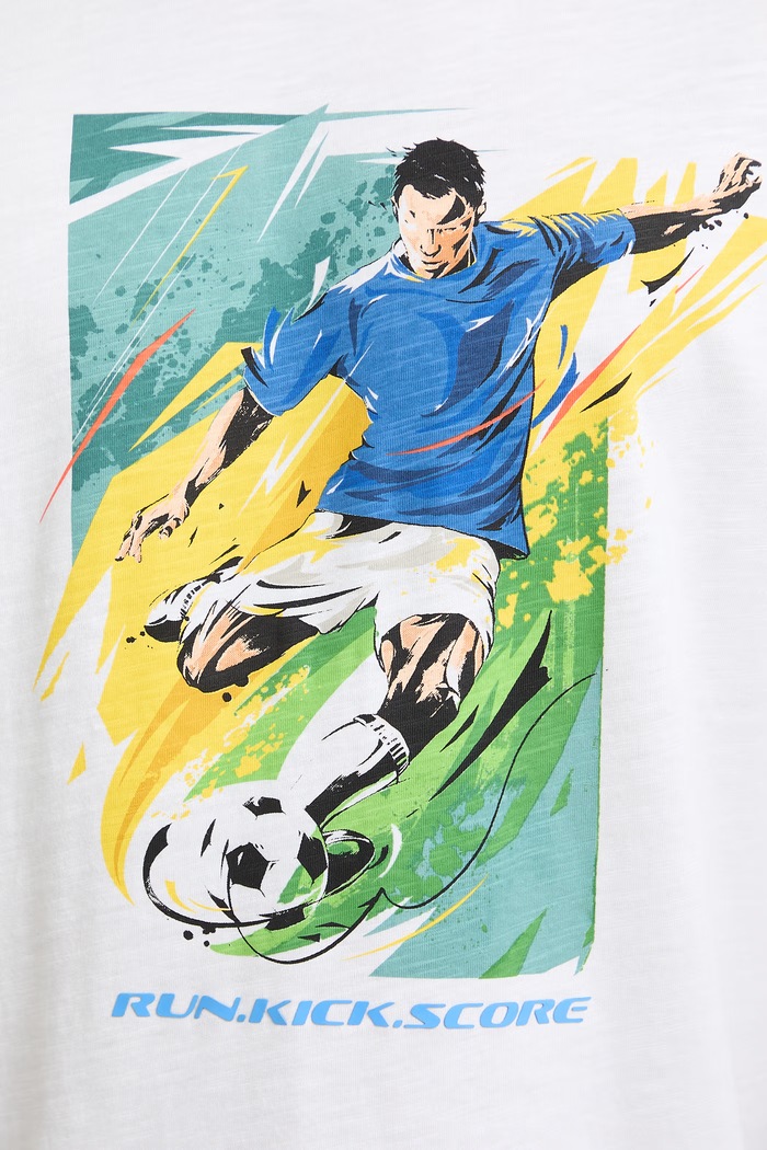 Medicine T-shirt męski bawełniany RW26-TSM124 biały