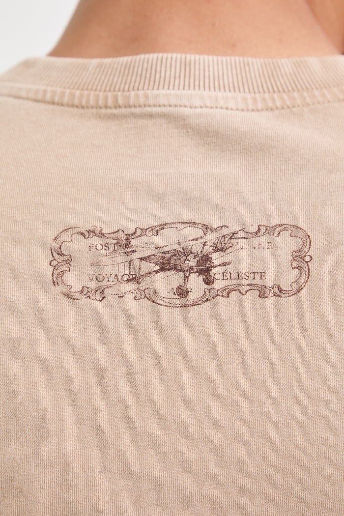 Medicine T-shirt męski bawełniany RW26-TSM200 beżowy