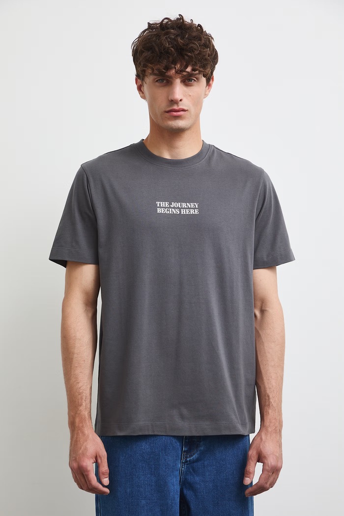 Medicine T-shirt męski bawełniany RW26-TSM202 szary RW26
