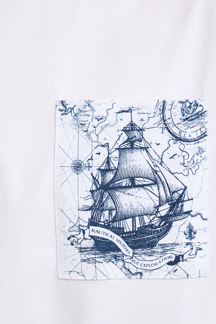 Medicine T-shirt męski bawełniany z elastanem RW26-TSM208 biały