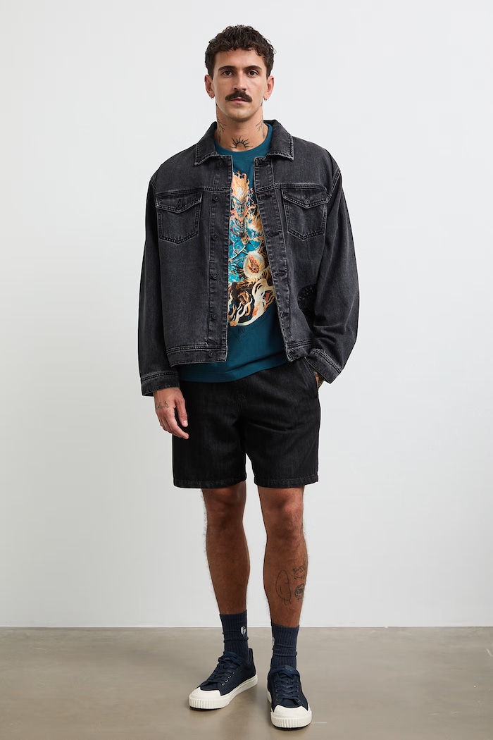 Ρούχα Medicine t-shirt ανδρικό βαμβακερό RW26-TSM252 τιρκουάζ