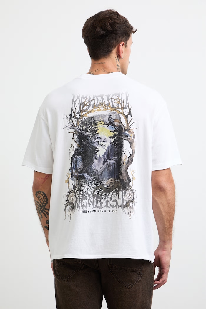 Medicine t-shirt ανδρικό βαμβακερό λευκό RW26-TSM256