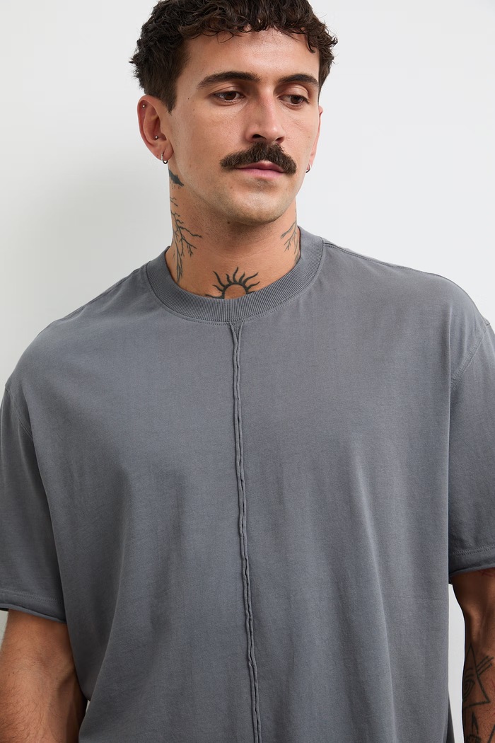 Medicine t-shirt ανδρικό βαμβακερό RW26-TSM256 γκρί