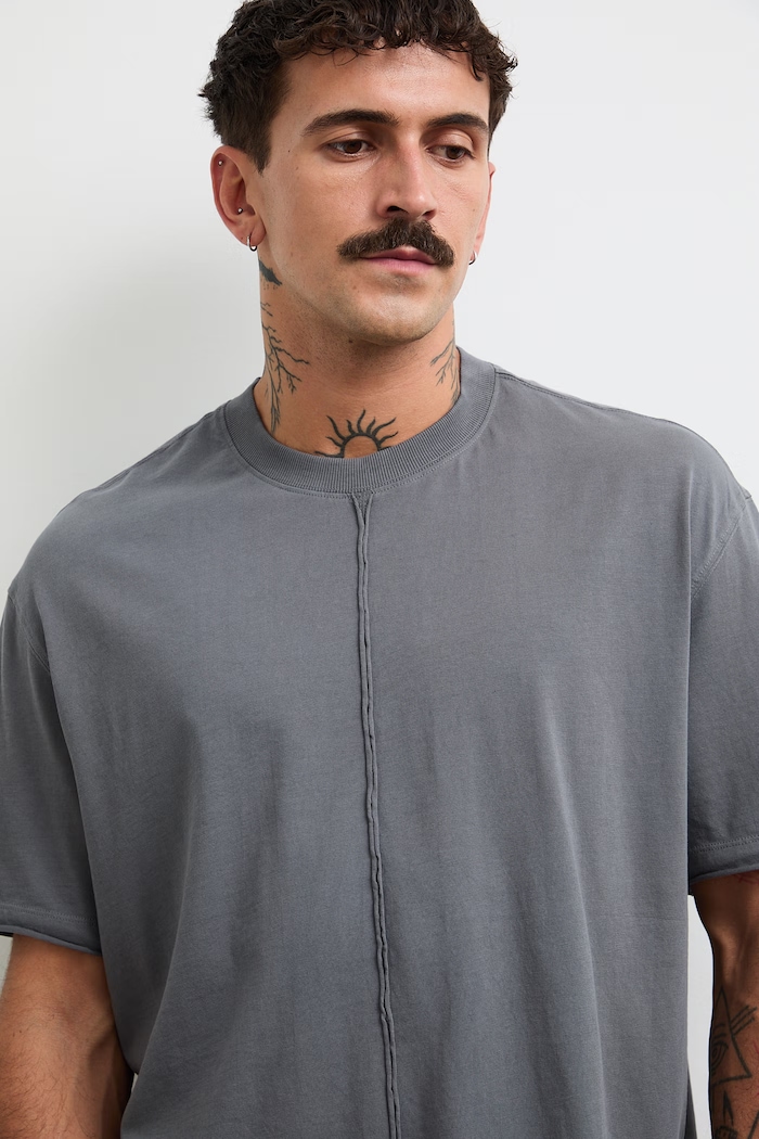 Medicine t-shirt ανδρικό βαμβακερό RW26-TSM256 γκρί