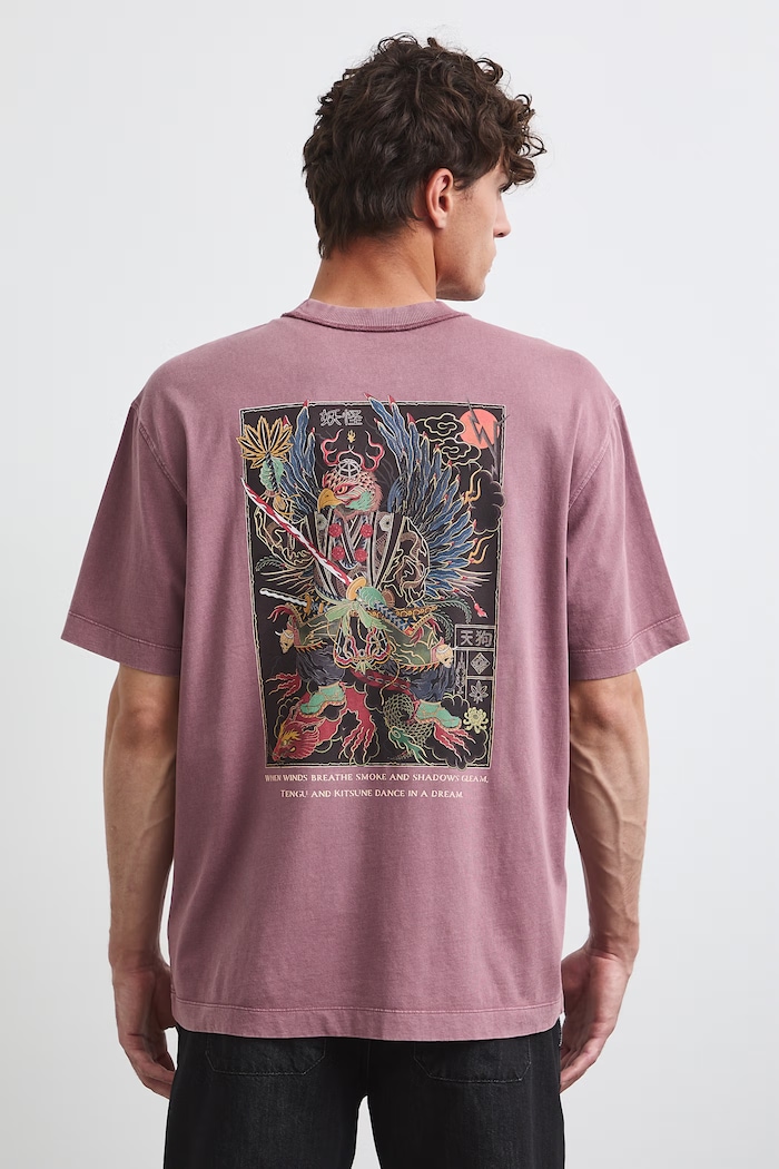 Ρούχα Medicine t-shirt ανδρικό βαμβακερό RW26-TSM262 μπορντό
