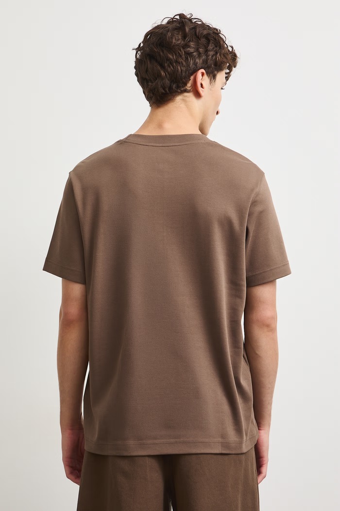 Odzież Medicine T-shirt męski bawełniany RW26-TSM301 brązowy