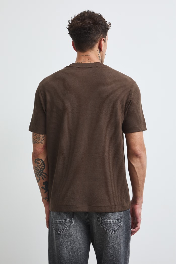 T-shirt męski Medicine RW26-TSM303 brązowy