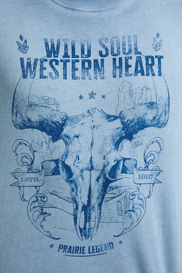 Medicine T-shirt męski bawełniany RW26-TSM305 niebieski