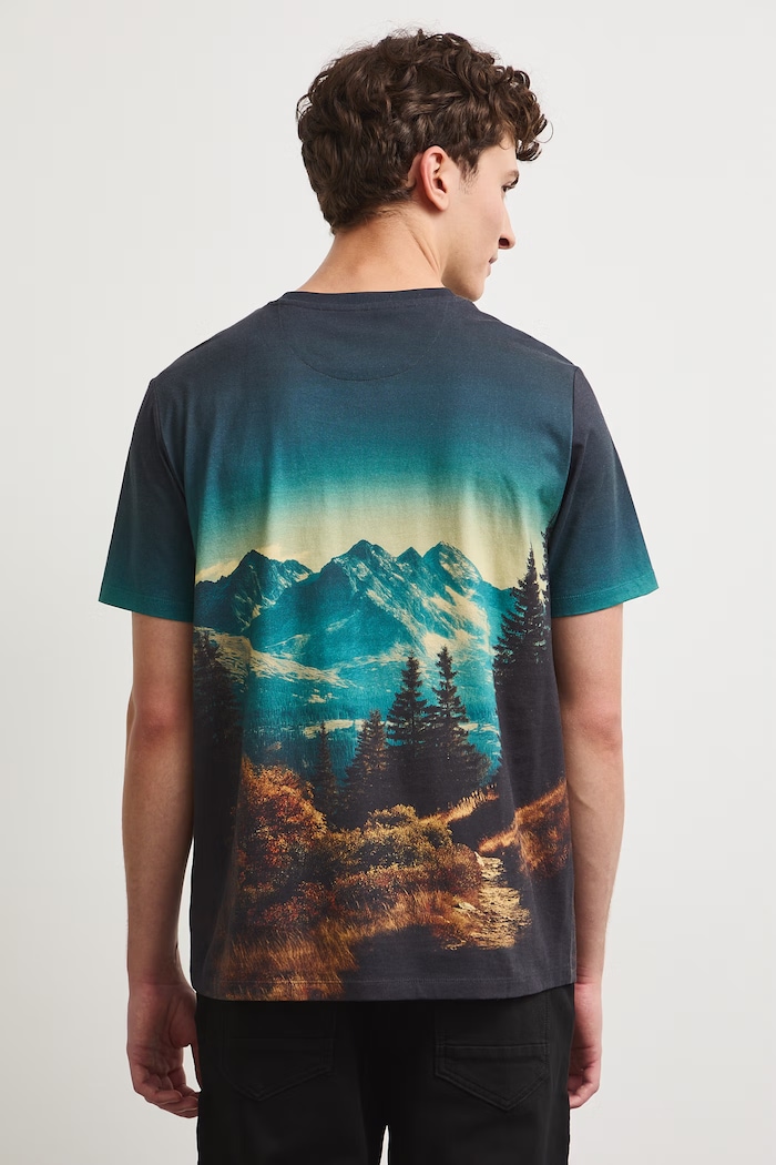 Odzież Medicine T-shirt męski bawełniany RW26-TSM313 multicolor