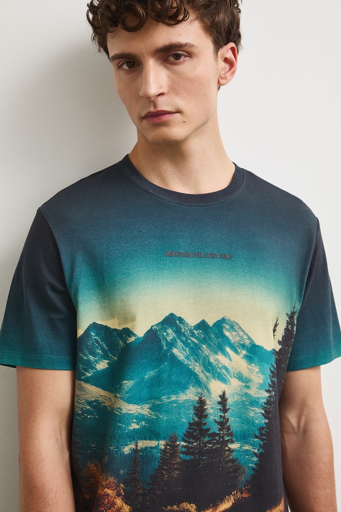 T-shirt męski bawełniany Medicine RW26-TSM313 multicolor