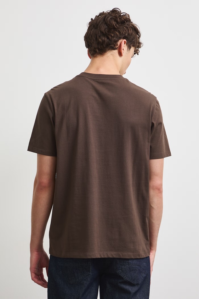 Odzież Medicine T-shirt męski bawełniany RW26-TSM314 brązowy