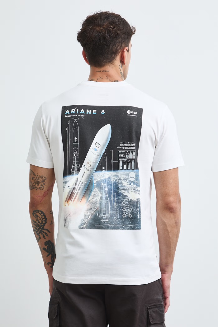 Tricou pentru bărbați Medicine RW26-TSM460 alb