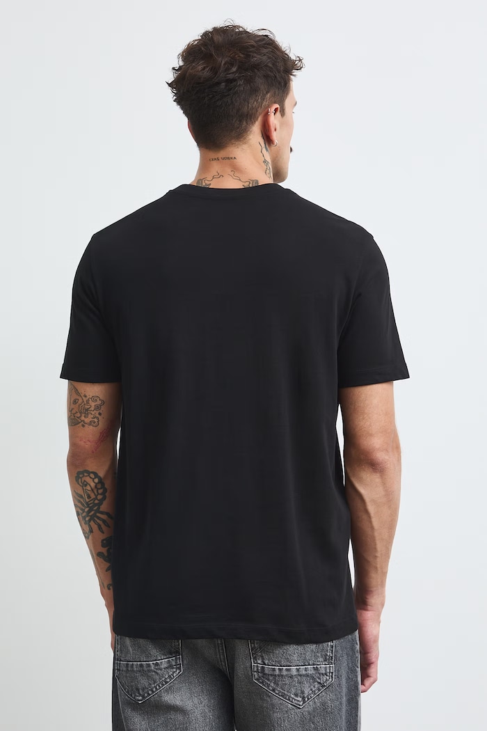 Medicine T-shirt męski bawełniany czarny RW26-TSM463