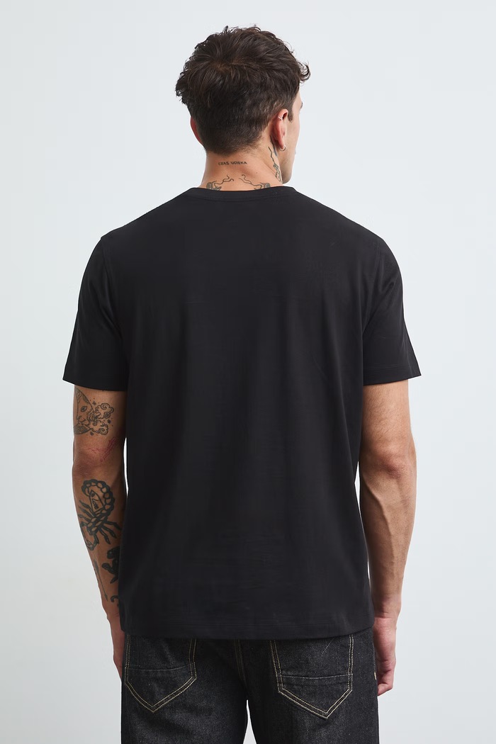 T-shirt męski bawełniany Medicine RW26-TSM485 czarny