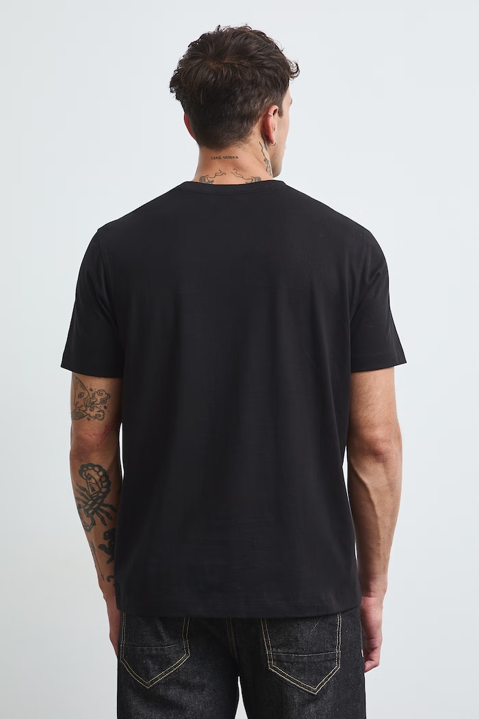T-shirt męski bawełniany Medicine RW26-TSM485 czarny