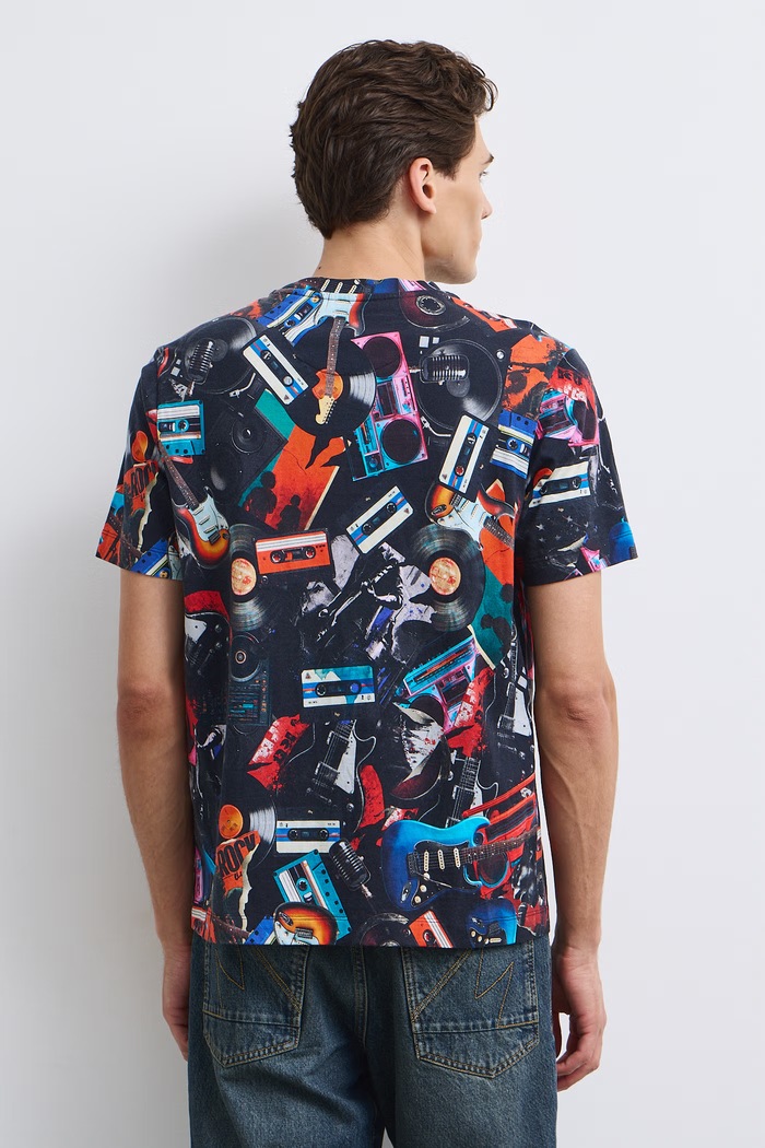 Odzież Medicine T-shirt męski bawełniany RW26-TSM509 multicolor