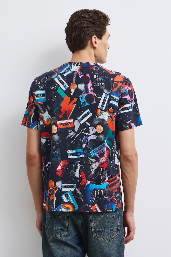 Odzież Medicine T-shirt męski bawełniany RW26-TSM509 multicolor