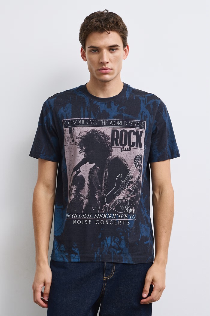 Medicine T-shirt męski bawełniany multicolor RW26-TSM511