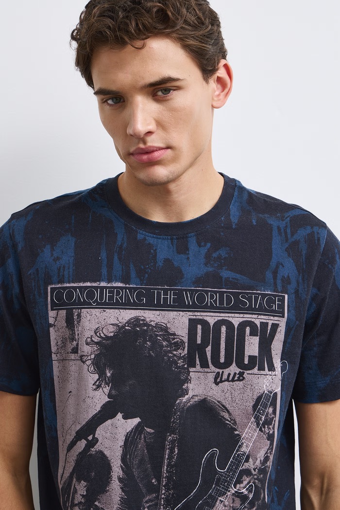 T-shirt męski bawełniany Medicine RW26-TSM511 multicolor