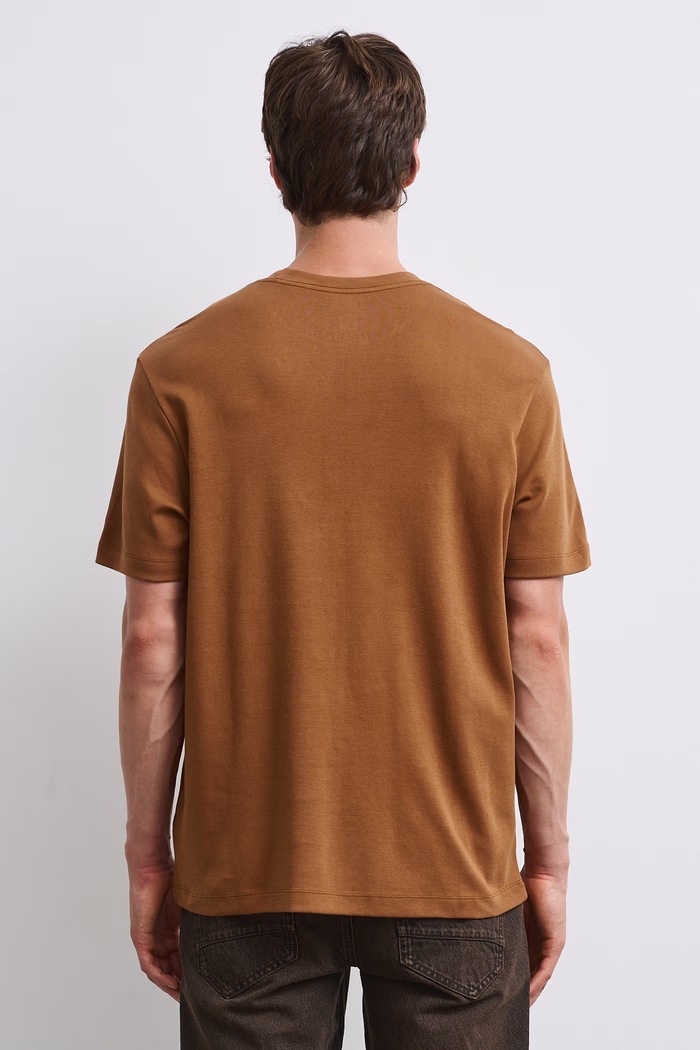 Odzież Medicine T-shirt męski bawełniany RW26-TSM601 brązowy