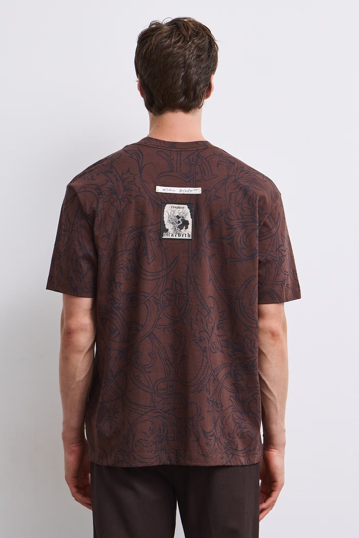 Odzież Medicine T-shirt męski bawełniany RW26-TSM604 brązowy