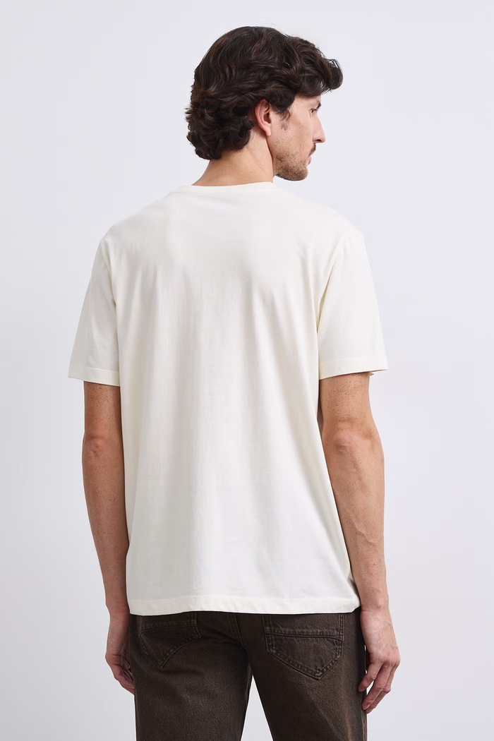 Odzież Medicine T-shirt męski bawełniany RW26-TSM607 beżowy