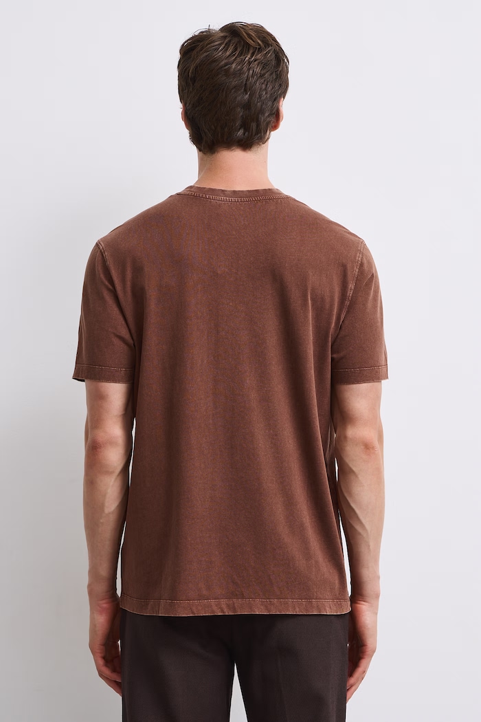 Odzież Medicine T-shirt męski bawełniany RW26-TSM608 brązowy