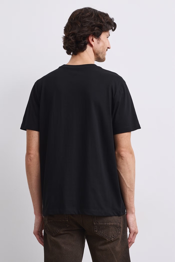 Odzież Medicine T-shirt męski bawełniany RW26-TSM608 czarny