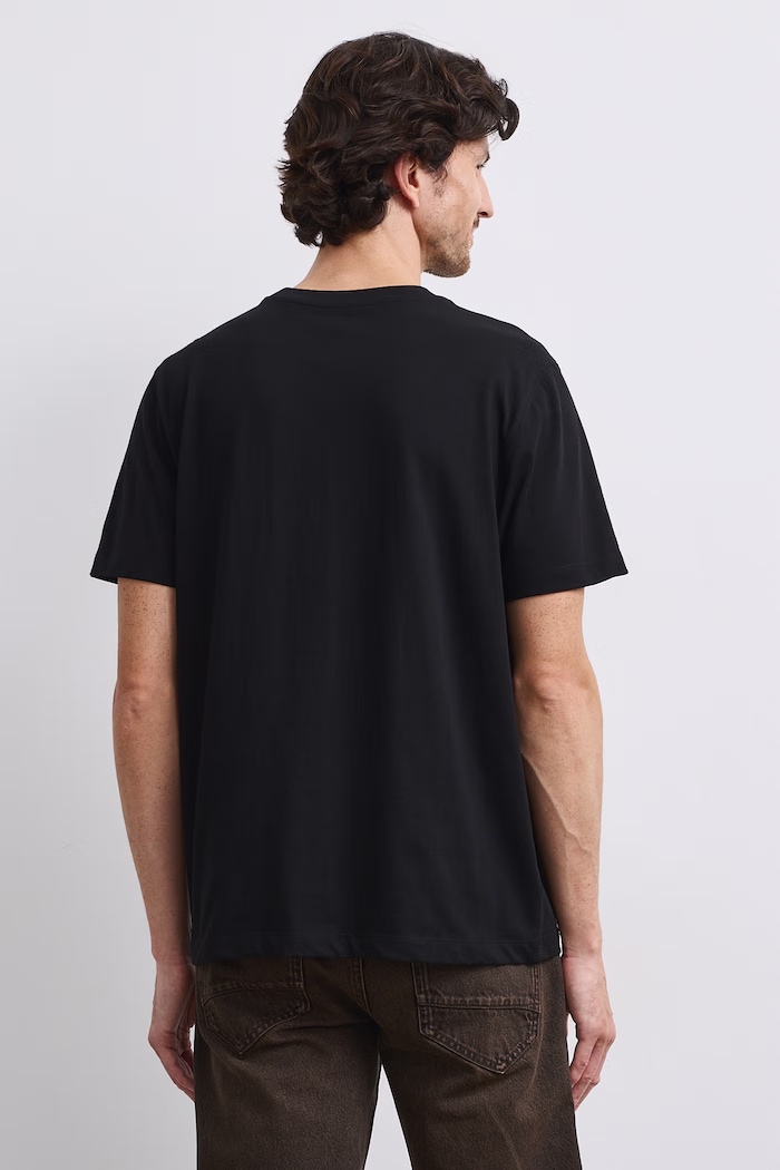 Odzież Medicine T-shirt męski bawełniany RW26-TSM608 czarny