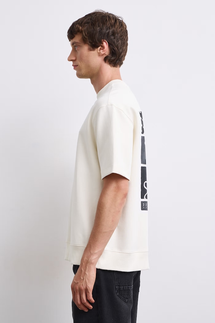 T-shirt męski Medicine beżowy RW26-TSM650