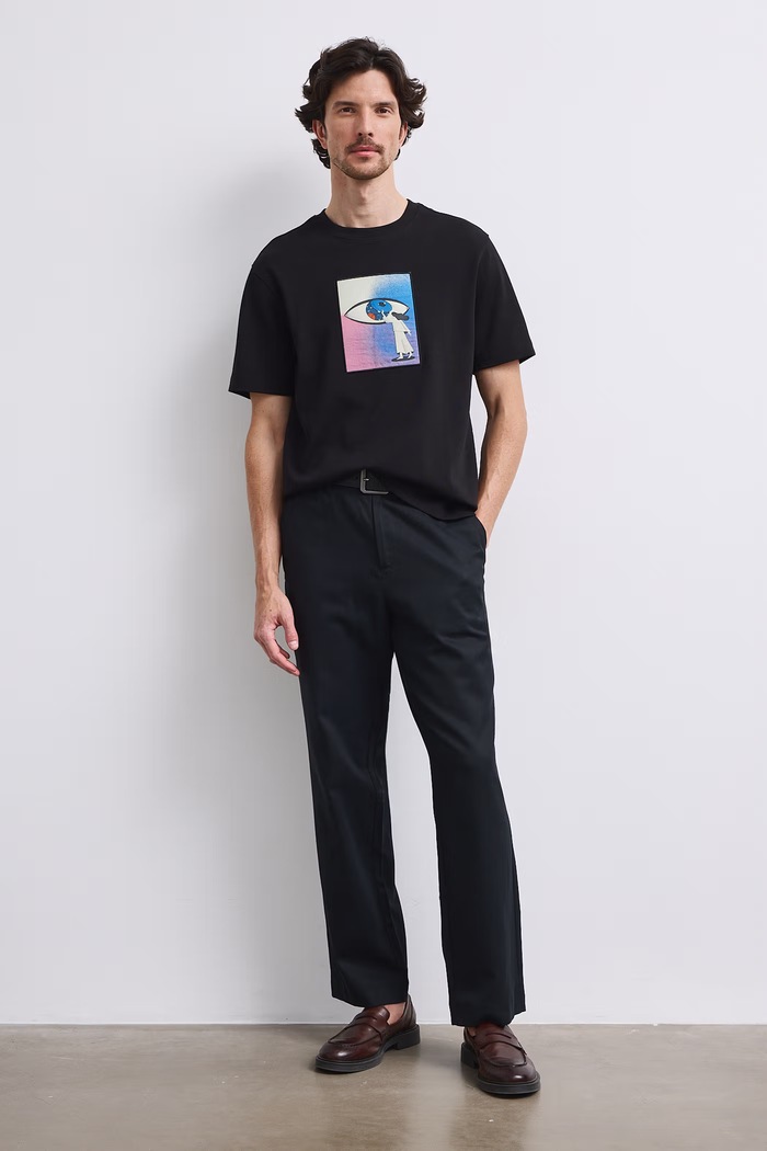 Odzież Medicine T-shirt męski RW26-TSM653 czarny