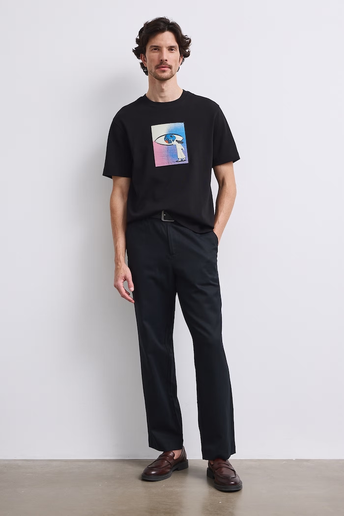 Odzież Medicine T-shirt męski RW26-TSM653 czarny