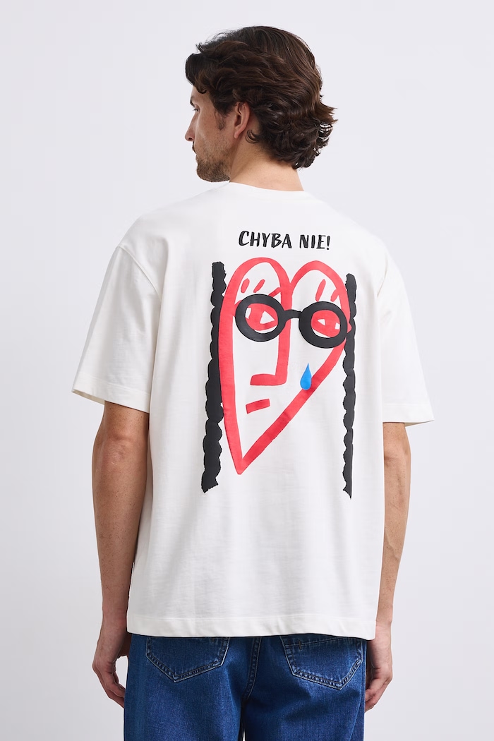 Medicine T-shirt męski RW26-TSM655 beżowy RW26